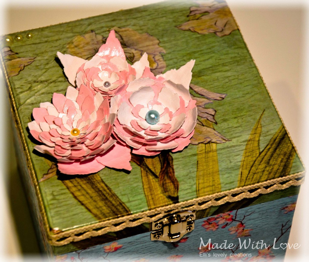 Jewelry Box Decoupage