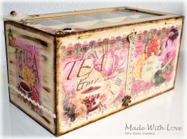wooden tea box picture 7
