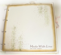 Scrapbook Fabric Makro Baby Album Maria 11