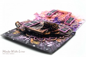 Mixed Media Mini Canvases Love Is Madness 13